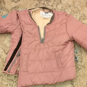 Buckle Kids Pink Puffer Jacket